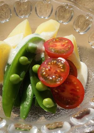 温野菜サラダ2種のヨーグルトドレッシング-レシピのメイン写真