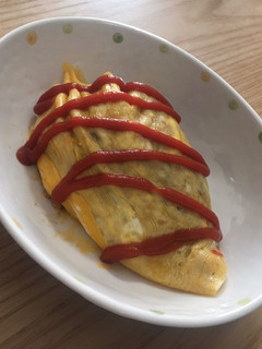 カレーで作るオムライス-レシピのメイン写真