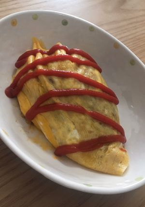 カレーで作るオムライス-レシピのメイン写真