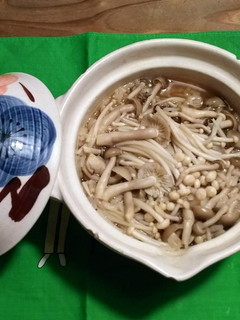 オイスターソースできのこ雑炊-レシピのメイン写真