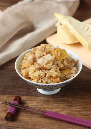 夫が愛する♡たけのこと豚肉の混ぜご飯-レシピのメイン写真
