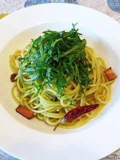 大葉のジェノベーゼパスタ-レシピのメイン写真
