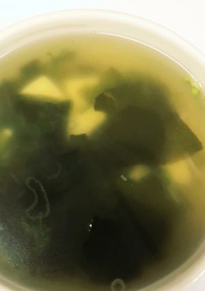 玉子豆腐DEワカメスープ...。-レシピのメイン写真