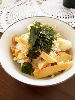 たけのこ混ぜご飯-レシピのメイン写真