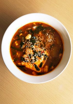 菊芋とおぼろ豆腐の甘辛煮込み-レシピのメイン写真
