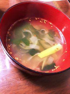 簡単◎わかめ中華スープ-レシピのメイン写真