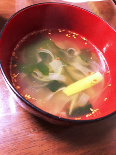 簡単◎わかめ中華スープ-レシピのメイン写真
