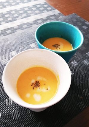 皮ごと栄養満点☆にんじん新玉ねぎスープ-レシピのメイン写真