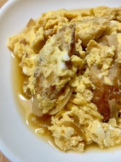 ちくわのたまごとじ-レシピのメイン写真
