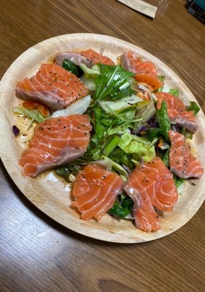 簡単！3分！サーモンのカルパッチョ-レシピのメイン写真