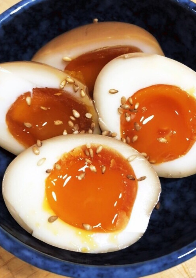 簡単　トロトロ半熟煮卵-レシピのメイン写真