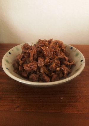 おにぎり(豚肉のしょうが煮)-レシピのメイン写真