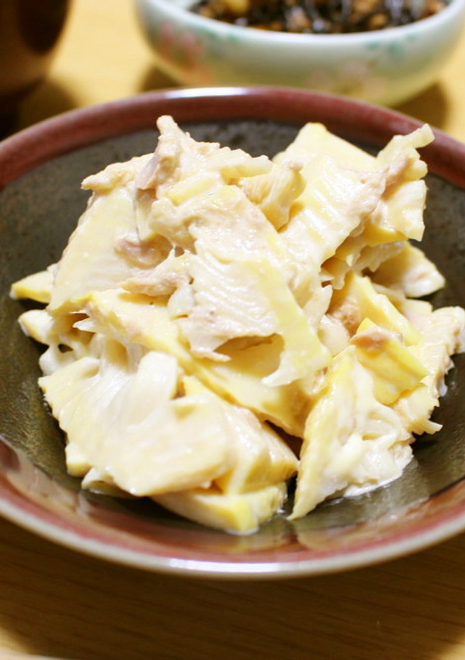 たけのことツナのワサビマヨ和え-レシピのメイン写真