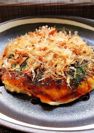 ダイズパウダーでお好み焼き-レシピのメイン写真