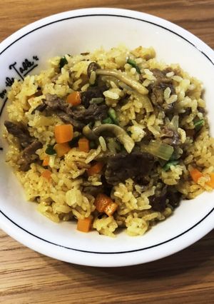 お米から簡単☆カレーピラフ-レシピのメイン写真
