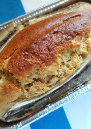 全粒粉のバナナパウンドケーキ-レシピのメイン写真