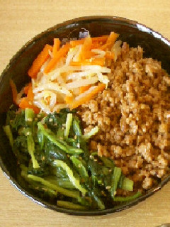 ビビンバ丼-レシピのメイン写真