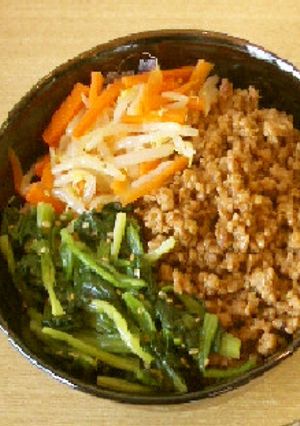ビビンバ丼-レシピのメイン写真