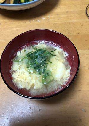かきたま味噌汁-レシピのメイン写真