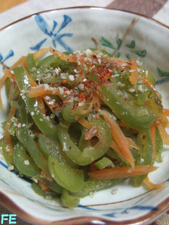 レンジDEピーマンの佃煮-レシピのメイン写真