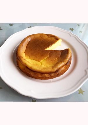 シンプルベークドチーズケーキ-レシピのメイン写真
