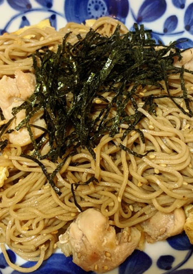 余った蕎麦で和風炒め蕎麦-レシピのメイン写真