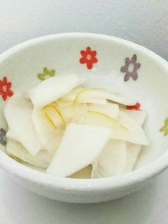 ゆず茶の大根漬け-レシピのメイン写真