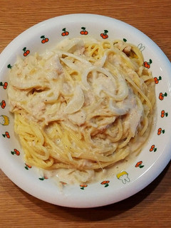 クリーム風ツナ缶パスタ-レシピのメイン写真
