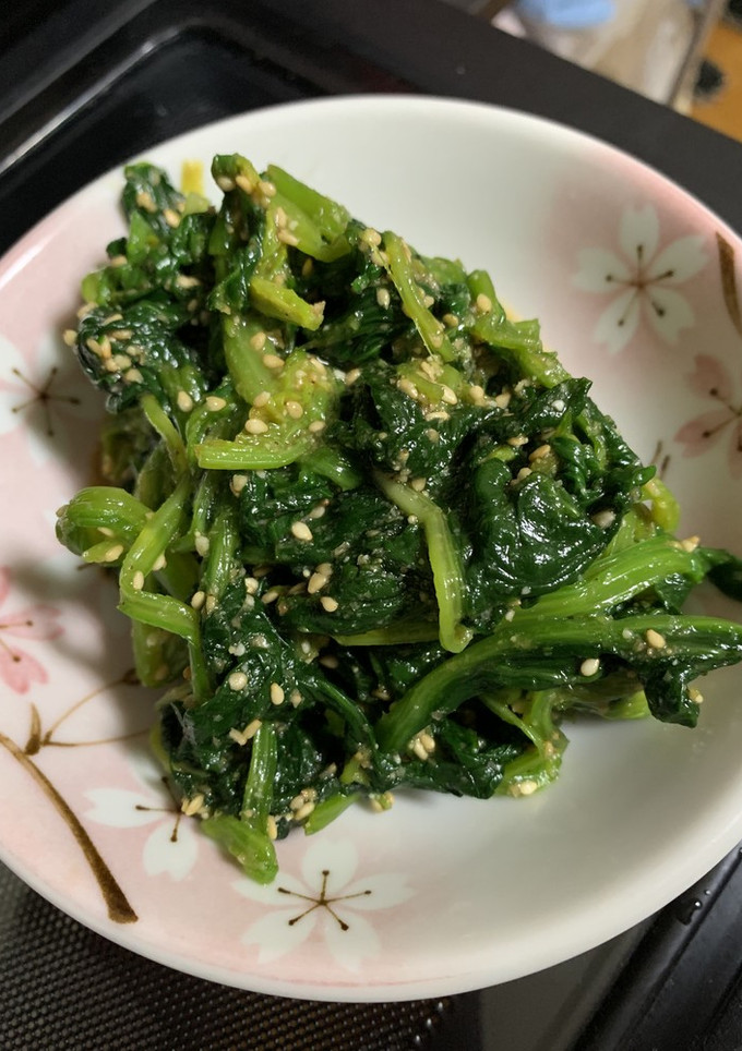 ほうれん草の胡麻和え-レシピのメイン写真