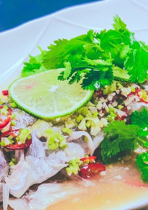 65℃血液サラサラ◎蒸し魚のライムソース-レシピのメイン写真