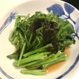 超簡単♡かき菜の中華風お浸し