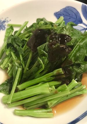 超簡単♡かき菜の中華風お浸し-レシピのメイン写真