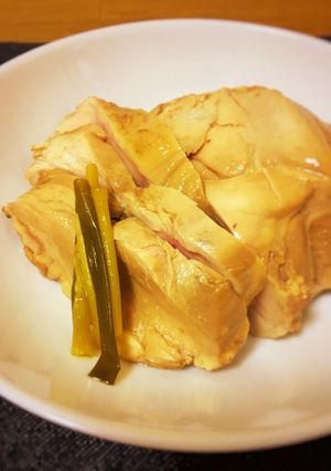 鶏胸肉のチャーシュー(ポン酢風味)-レシピのメイン写真