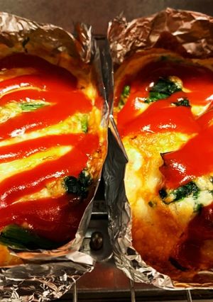 慌てて、即席　ポテトグラタン？-レシピのメイン写真