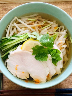 茹で鶏活用★簡単チキンフォー-レシピのメイン写真