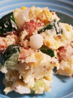 野菜シャキシャキ☆新ジャガポテトサラダ-レシピのメイン写真
