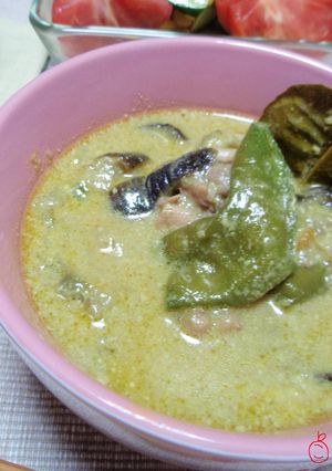 具だくさんの京風グリーンカレー-レシピのメイン写真