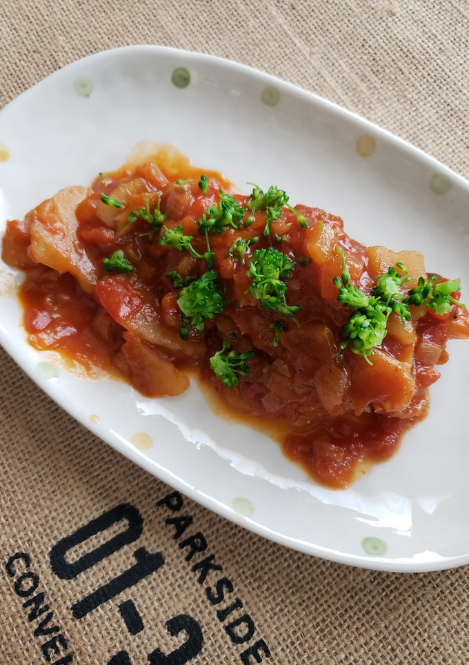 たらとじゃが芋のトマト煮-レシピのメイン写真