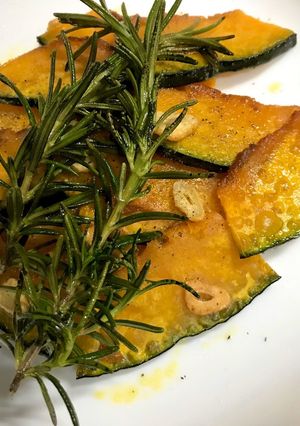 かぼちゃのローズマリー焼き-レシピのメイン写真
