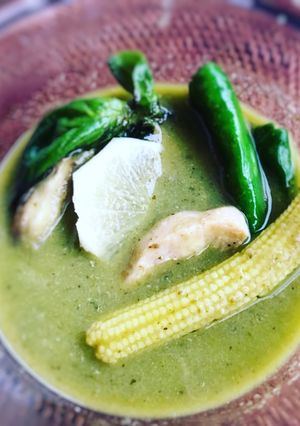 断然美味！グリーンカレーをペーストから-レシピのメイン写真