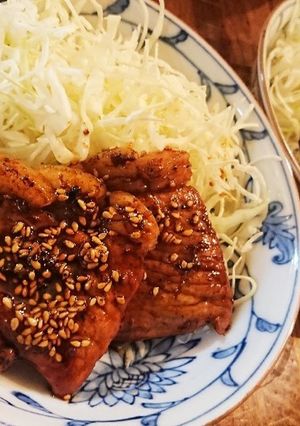豚肉の甘辛焼き-レシピのメイン写真