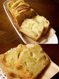 しっとりあま~い♪桃のパウンドケーキ☆-レシピのメイン写真