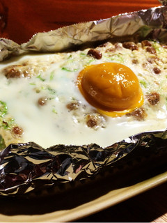 ◇トースターで納豆キャベツ目玉焼き◇-レシピのメイン写真