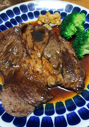 じっくり火を通したステーキ-レシピのメイン写真