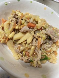 豚肉とたっぷり野菜丼 炒め-レシピのメイン写真