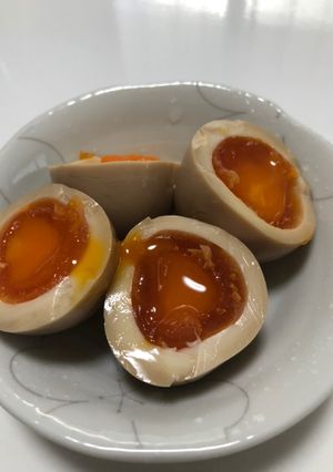 半熟煮卵-レシピのメイン写真