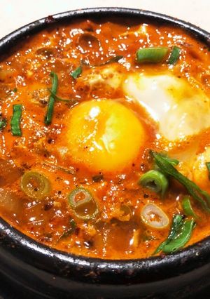 韓国人妻の豆腐チゲ スンドゥブチゲ-レシピのメイン写真