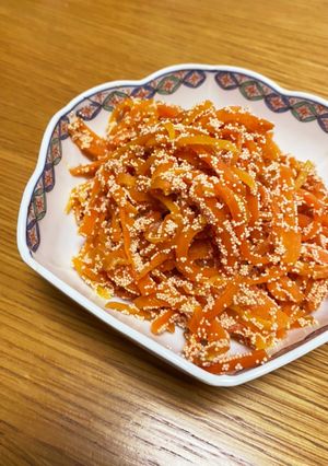 おつまみにも！にんじんたらこのバター炒め-レシピのメイン写真