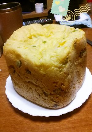 天ぷら粉で枝豆コーンパン HB使用-レシピのメイン写真