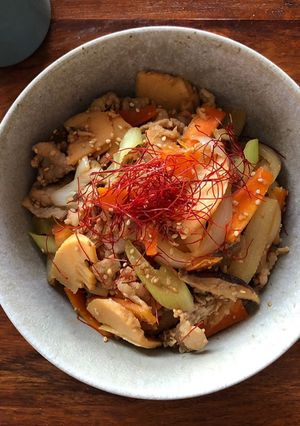 野菜たっぷり プルコギ丼-レシピのメイン写真